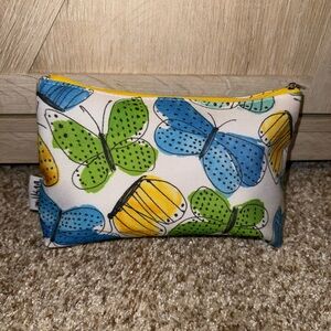 Colorful Butterfly Cosmetic Bag